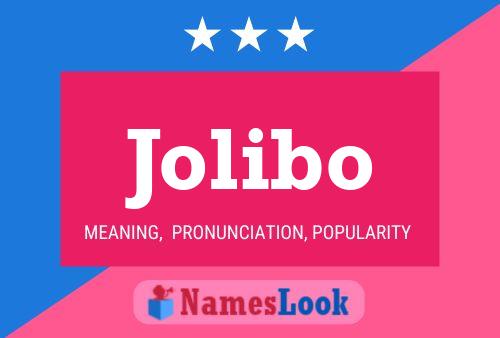 Jolibo Name Poster