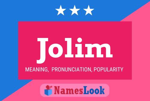 Jolim Name Poster