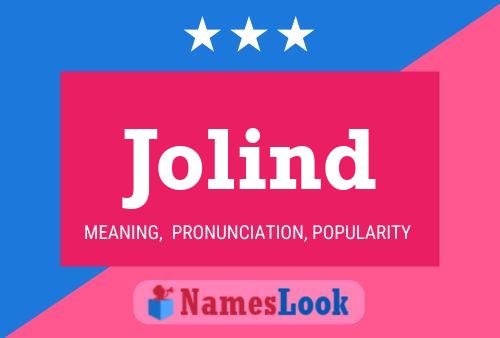 Jolind Name Poster