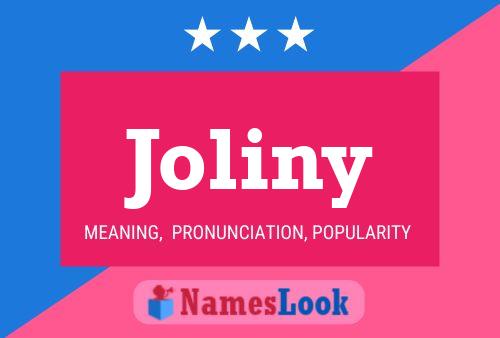 Joliny Name Poster