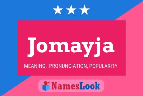 Jomayja Name Poster