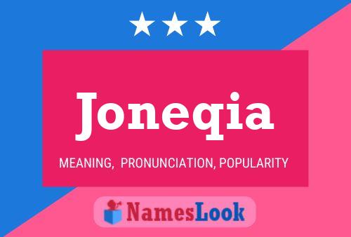 Joneqia Name Poster