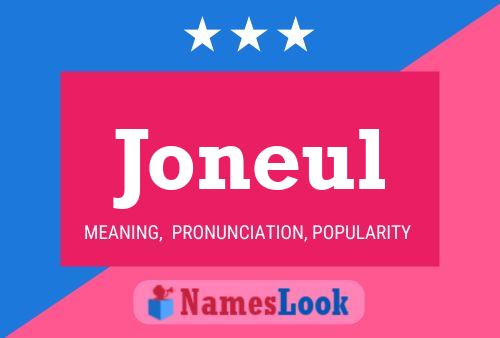 Joneul Name Poster