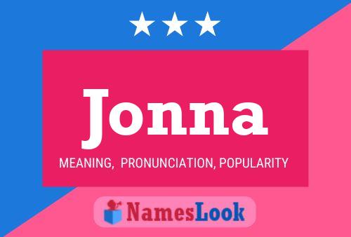 Jonna Name Poster