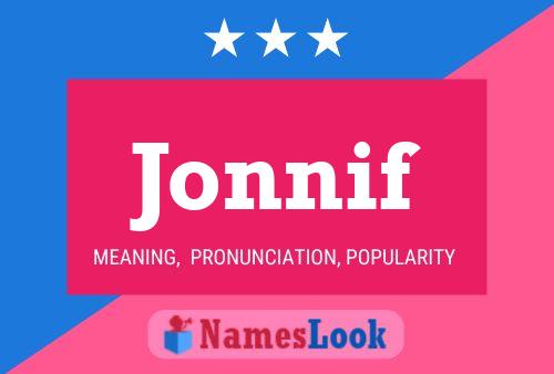 Jonnif Name Poster