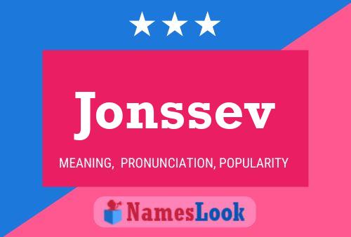 Jonssev Name Poster