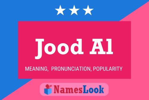 Jood Al Name Poster