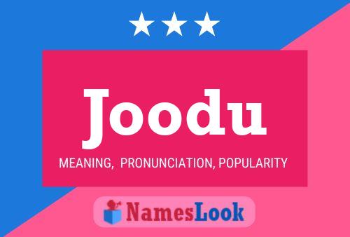 Joodu Name Poster