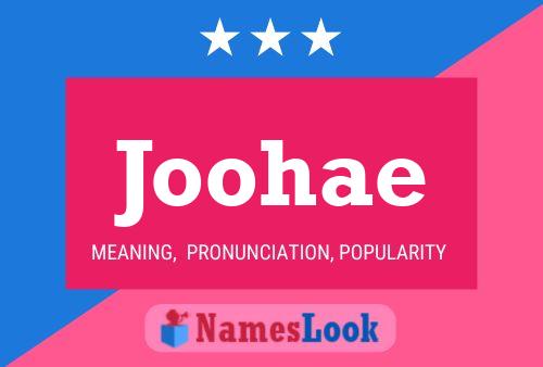 Joohae Name Poster