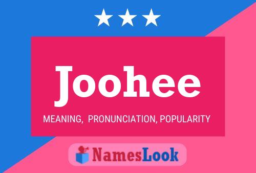 Joohee Name Poster