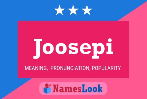 Joosepi Name Poster