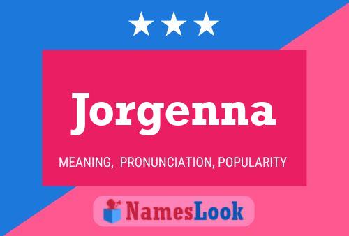 Jorgenna Name Poster