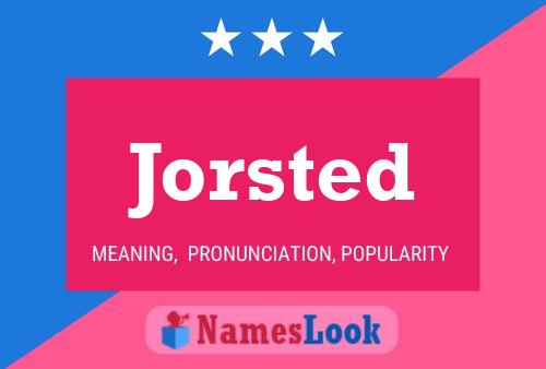 Jorsted Name Poster