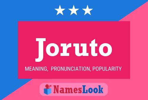 Joruto Name Poster