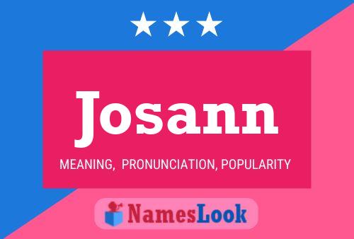 Josann Name Poster