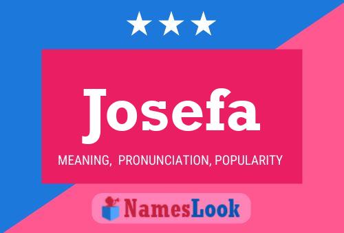 Josefa Name Poster