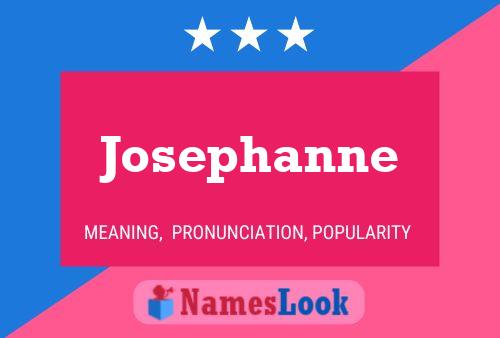 Josephanne Name Poster