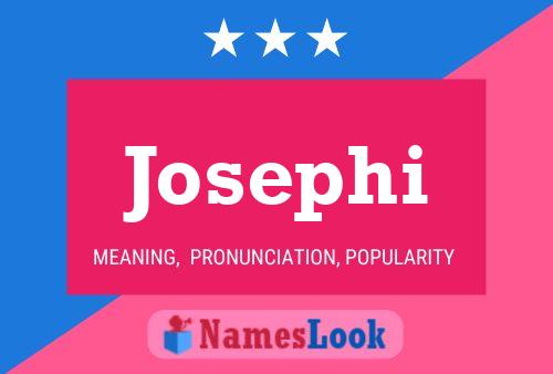 Josephi Name Poster