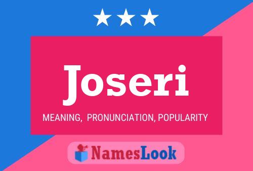 Joseri Name Poster