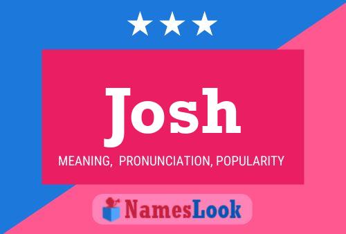 Josh Name Poster