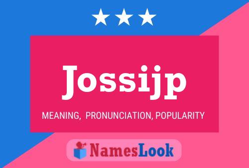 Jossijp Name Poster