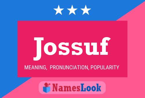 Jossuf Name Poster