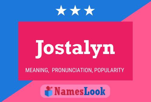 Jostalyn Name Poster