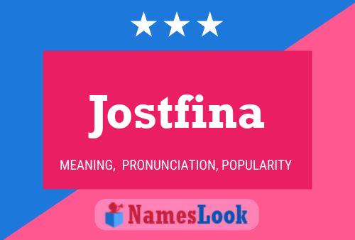 Jostfina Name Poster