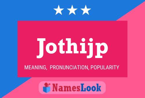 Jothijp Name Poster