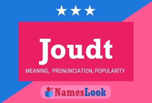 Joudt Name Poster