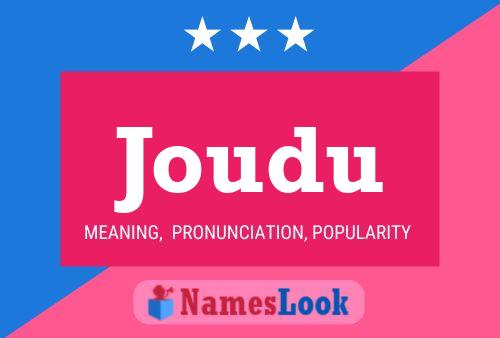 Joudu Name Poster