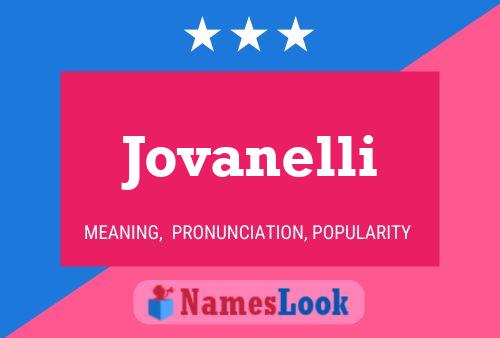 Jovanelli Name Poster