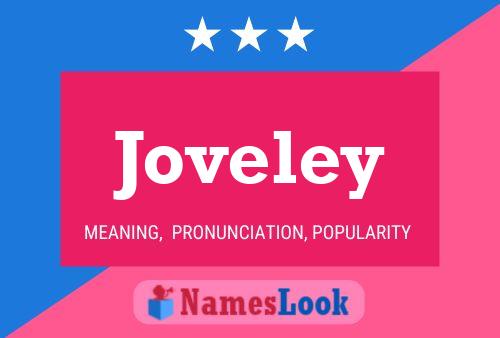 Joveley Name Poster