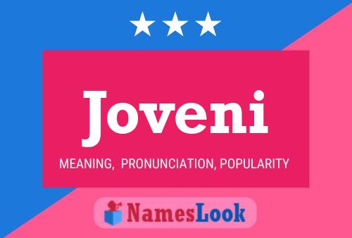 Joveni Name Poster