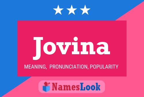 Jovina Name Poster