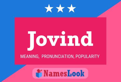 Jovind Name Poster