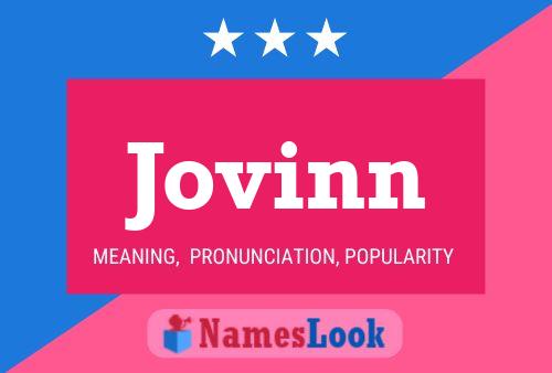 Jovinn Name Poster