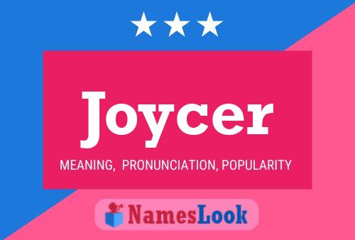 Joycer Name Poster