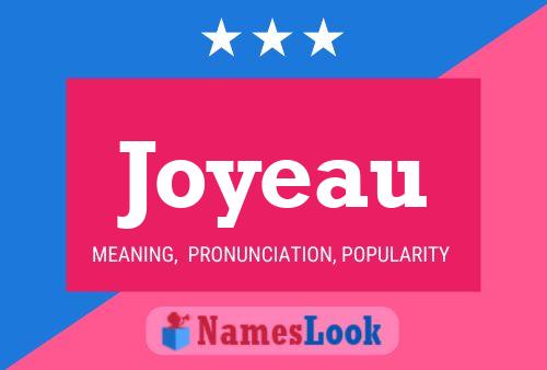 Joyeau Name Poster