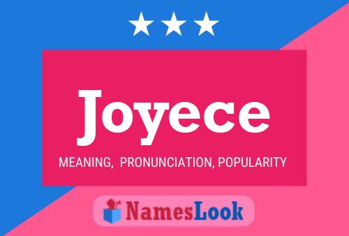 Joyece Name Poster