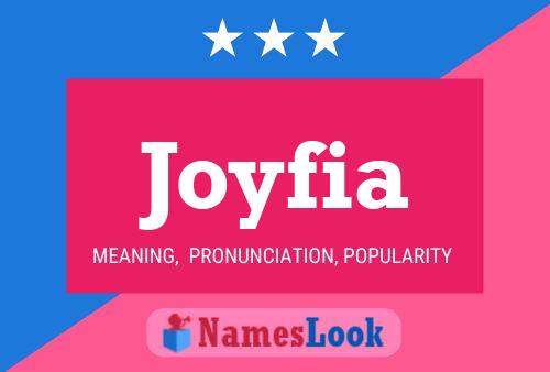 Joyfia Name Poster