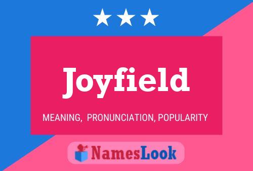 Joyfield Name Poster