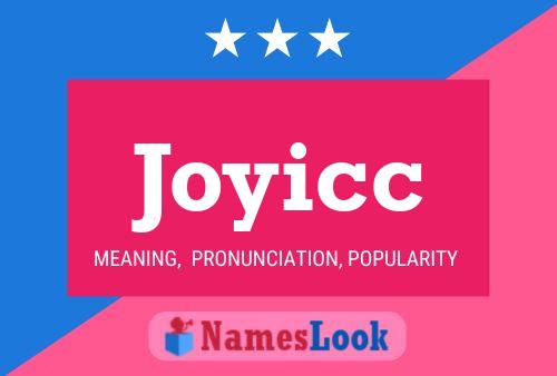 Joyicc Name Poster