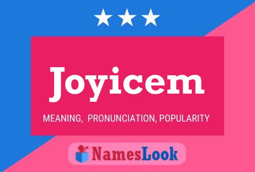 Joyicem Name Poster