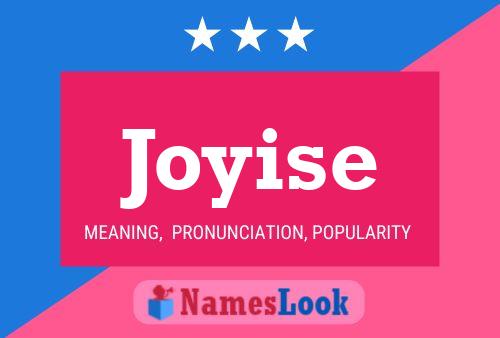 Joyise Name Poster