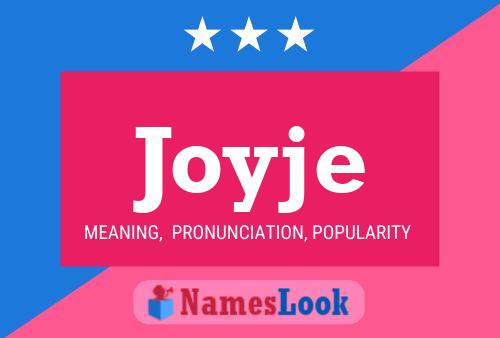 Joyje Name Poster