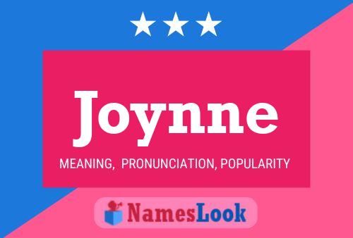 Joynne Name Poster