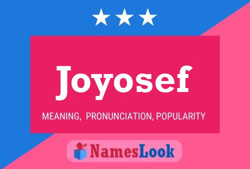 Joyosef Name Poster