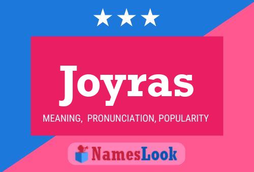 Joyras Name Poster