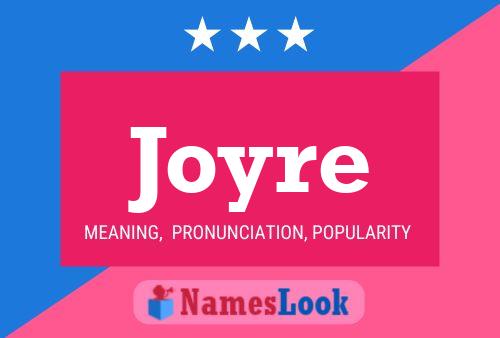 Joyre Name Poster